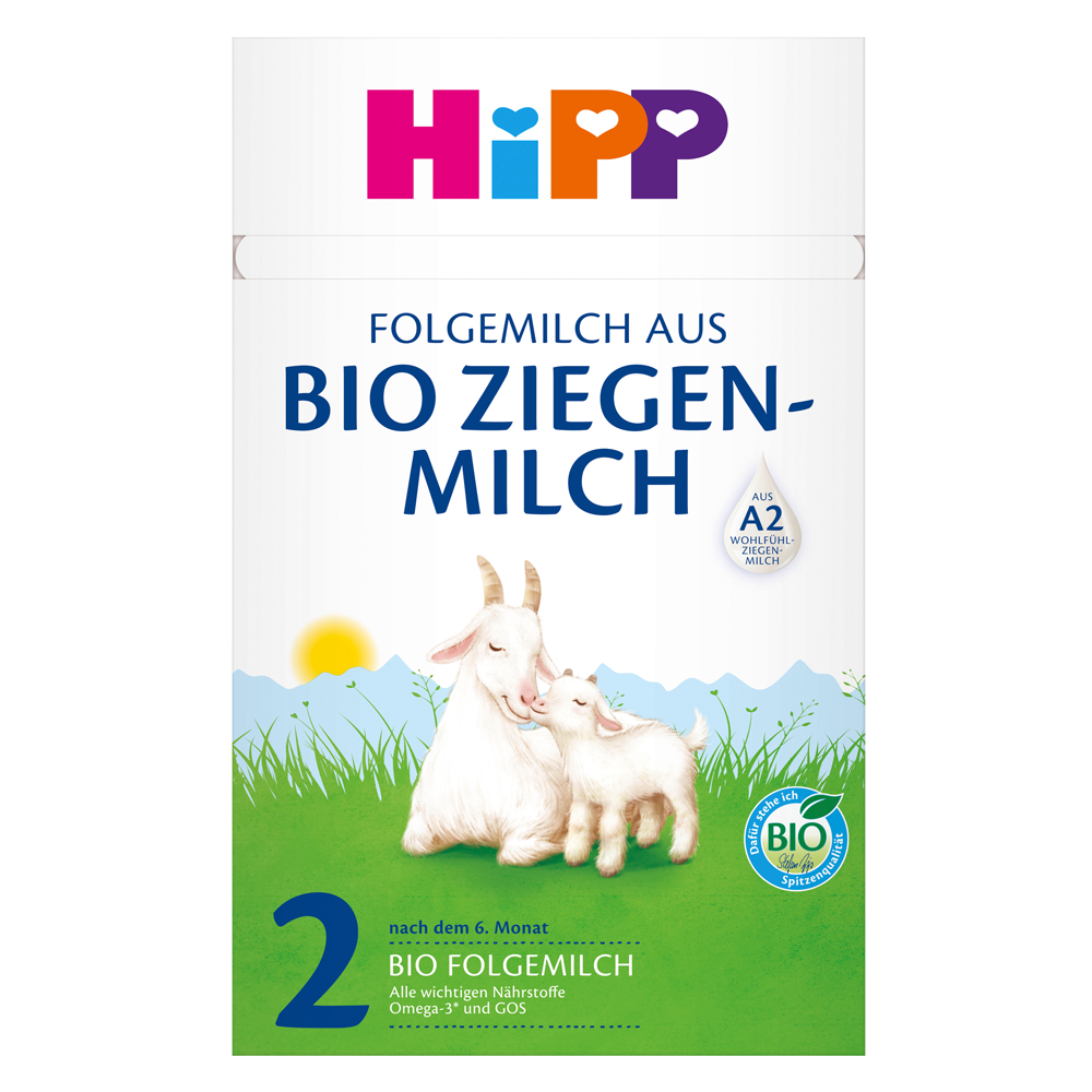 Bild: HiPP Folgemilch aus Bio Ziegenmilch