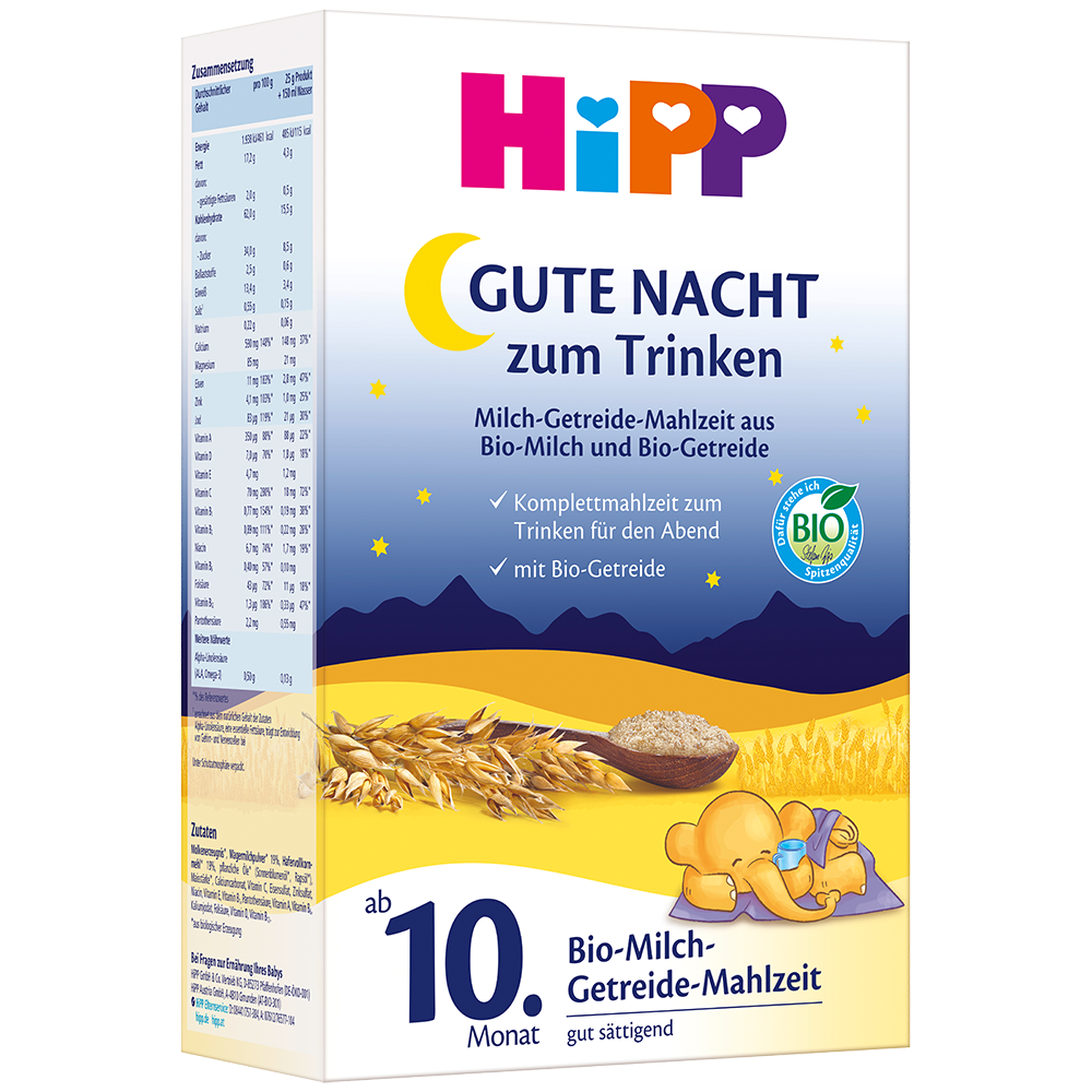 Bild: HiPP Gute Nacht zum Trinken