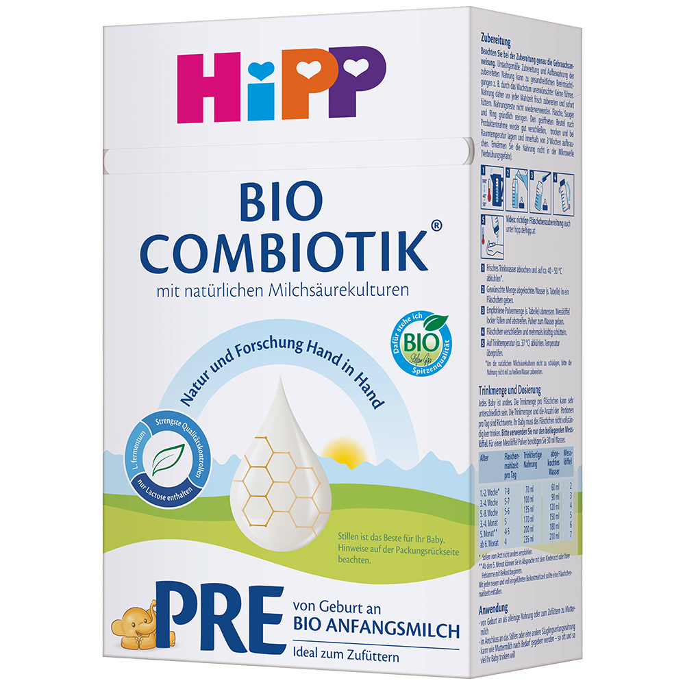 Bild: HiPP Bio Combiotik Pre Anfangsmilch