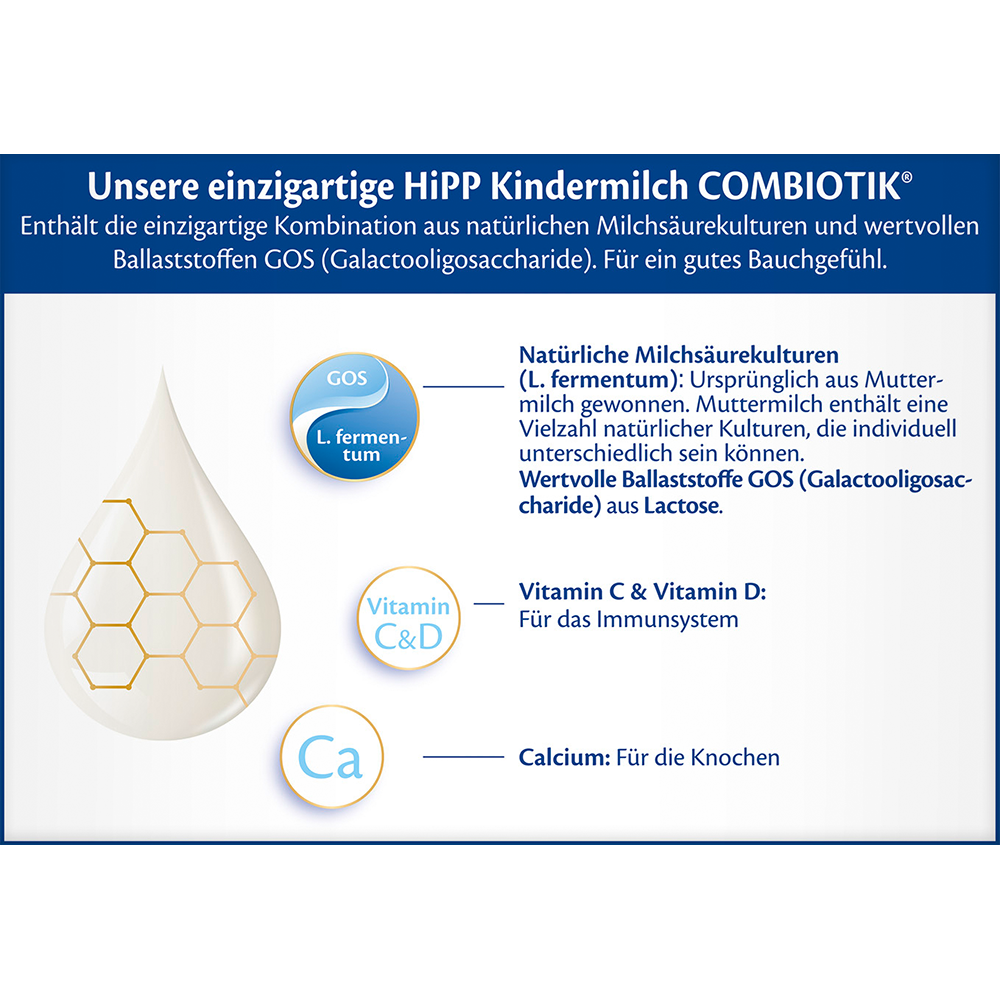 Bild: HiPP Kindermilch Combiotik Kindermilch 1+ 