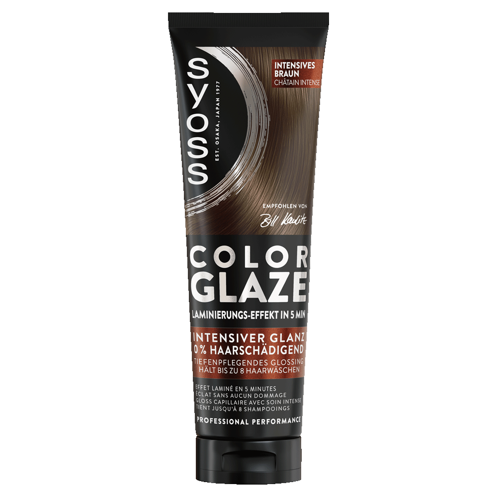 Bild: syoss Color Glaze Haartönung Intensives Braun