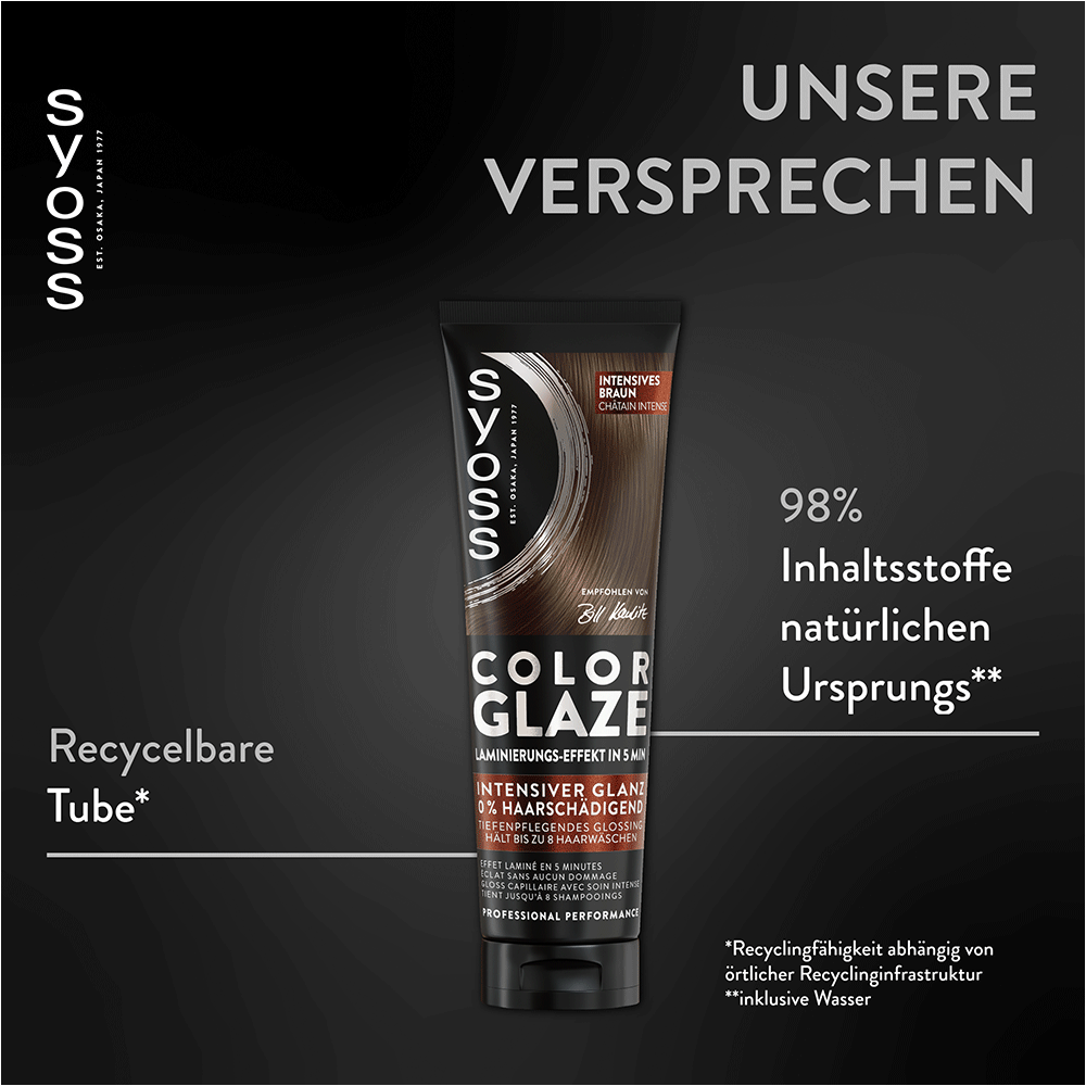 Bild: syoss Color Glaze Haartönung Intensives Braun