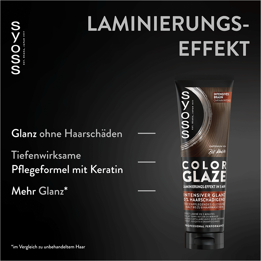 Bild: syoss Color Glaze Haartönung Intensives Braun