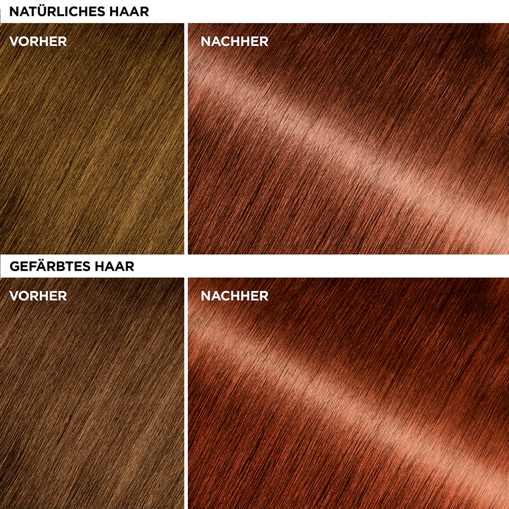 Bild: GARNIER Olia Gloss Tinted Hair Mask Cowboy Copper