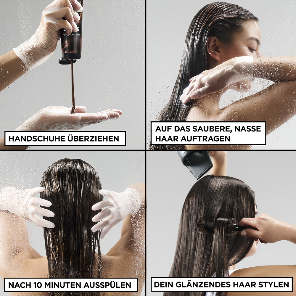 Bild: GARNIER Olia Gloss Tinted Hair Mask Cowboy Copper