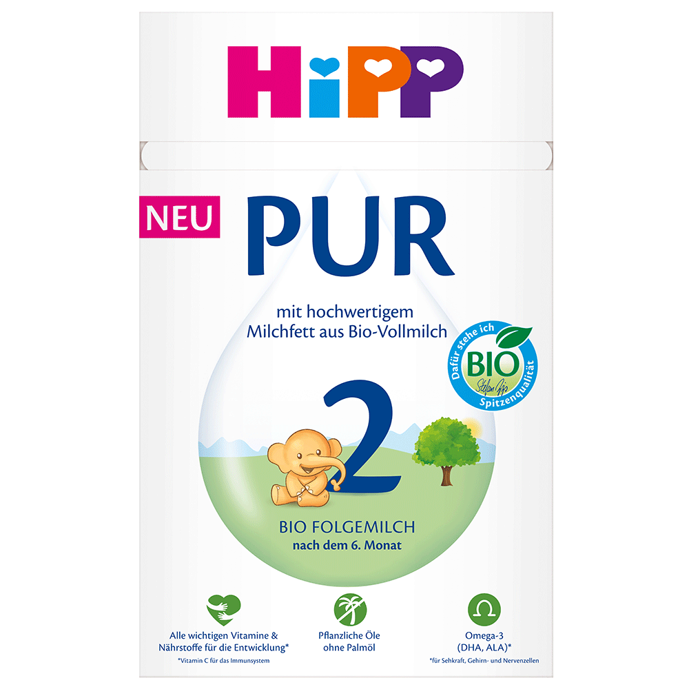 Bild: HiPP Pur 2 Bio Folgemilch