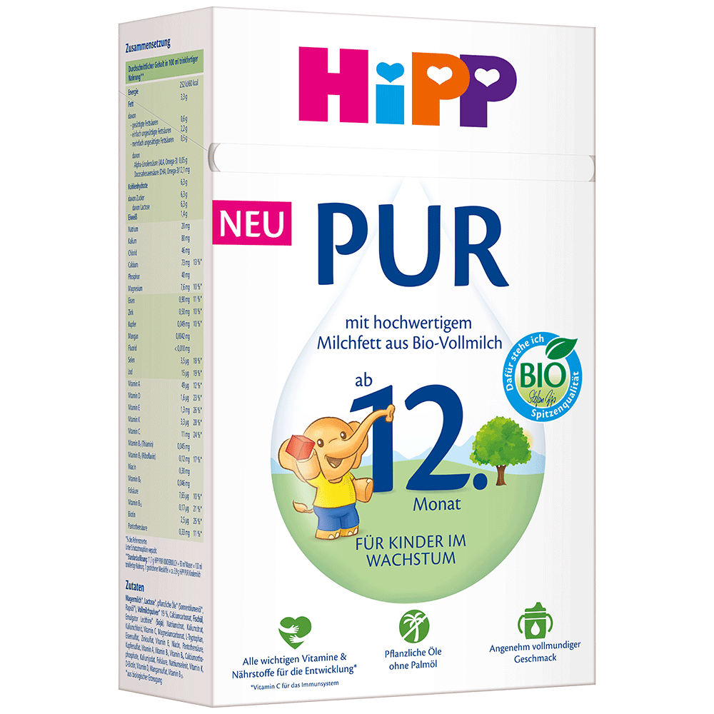 Bild: HiPP Pur Bio Kindermilch 