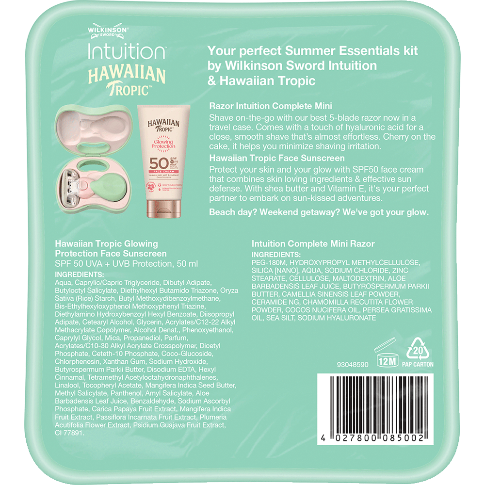 Bild: Wilkinson Intuition Summer Essentials Set 