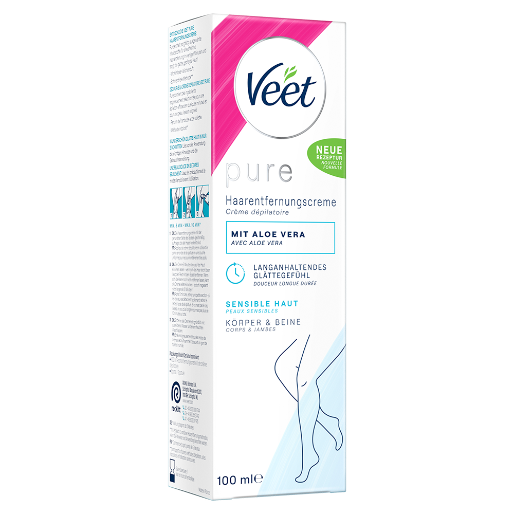 Bild: Veet Haarentfernungscreme Sensible Haut 