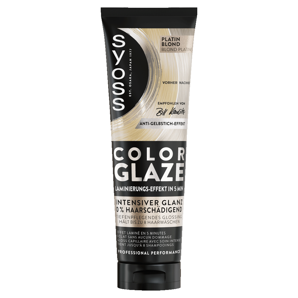 Bild: syoss Color Glaze Haartönung Platin Blond