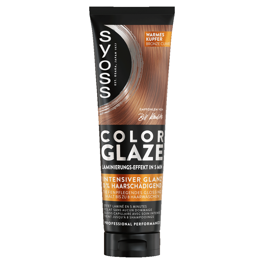Bild: syoss Color Glaze Haartönung Warmes Kupfer