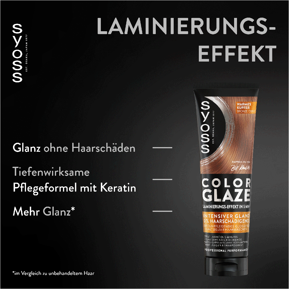 Bild: syoss Color Glaze Haartönung Warmes Kupfer