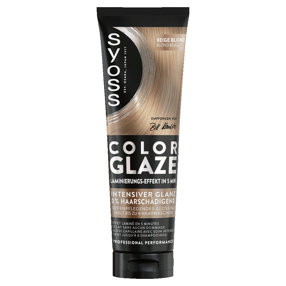 Bild: syoss Color Glaze Haartönung Beige Blond