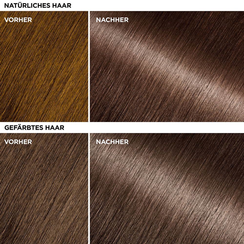 Bild: GARNIER Olia Gloss Tinted Hair Mask Expensive Brunette