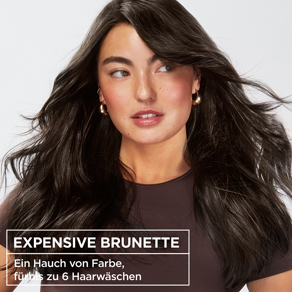 Bild: GARNIER Olia Gloss Tinted Hair Mask Expensive Brunette