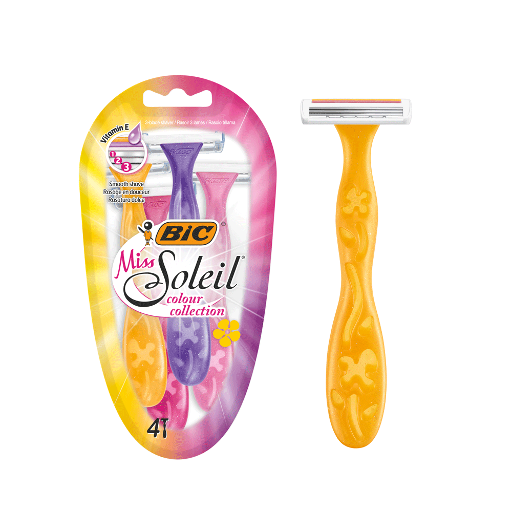 Bild: BIC Rasierer Miss Soleil Colour Collection 