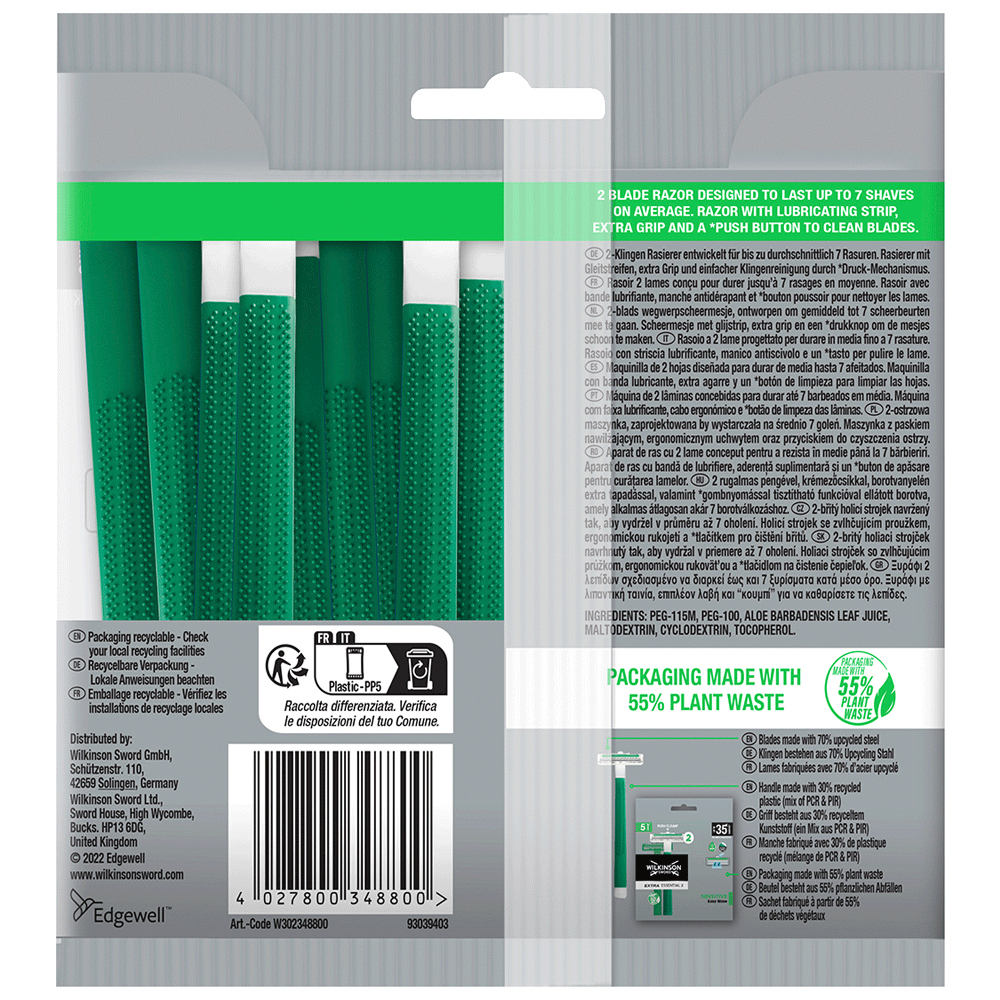Bild: Wilkinson Sword Extra Essential 2 Sensitive 