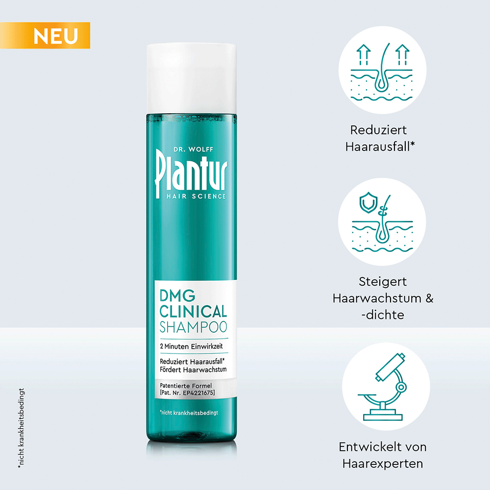 Bild: Plantur DMG Clinical Shampoo 