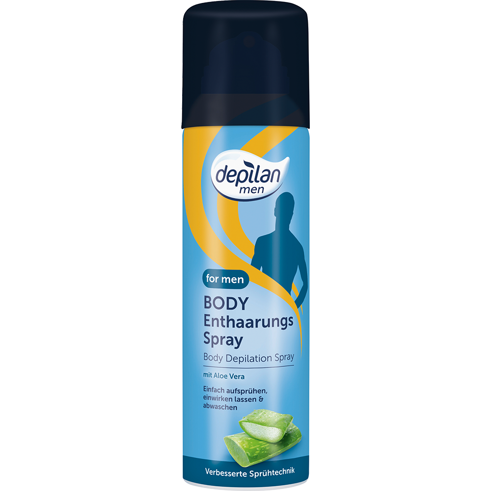 Bild: depilan Men Body Enthaarungsspray 