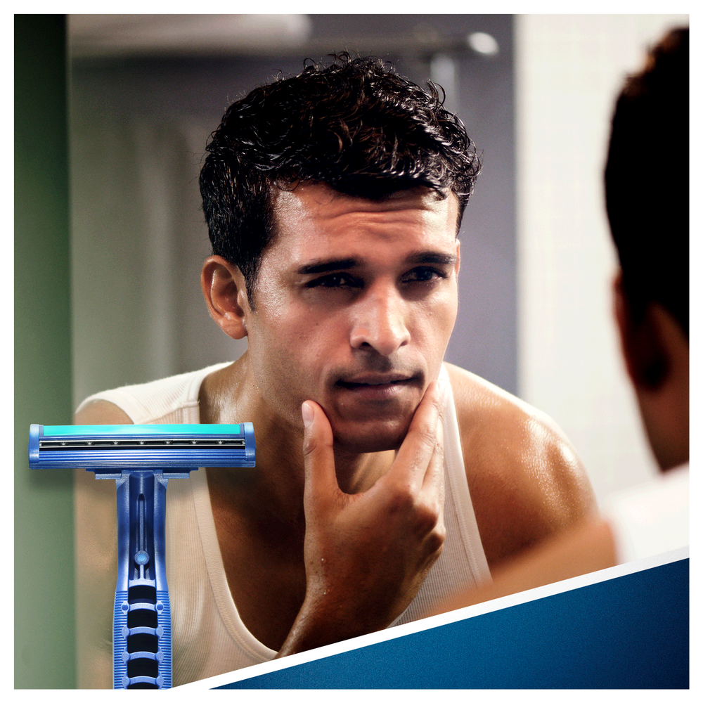 Bild: Gillette Blue II Plus Einwegrasierer 10er-Packung 