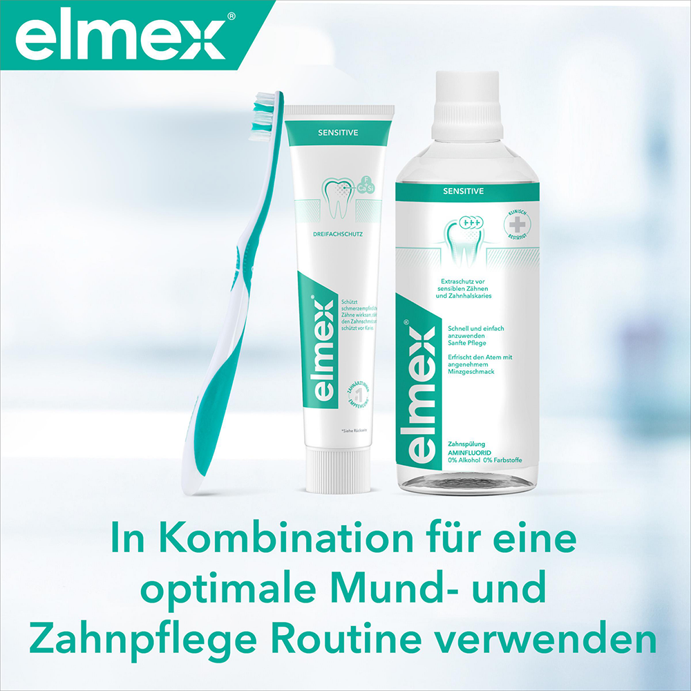 Bild: elmex Sensitive Zahnpasta