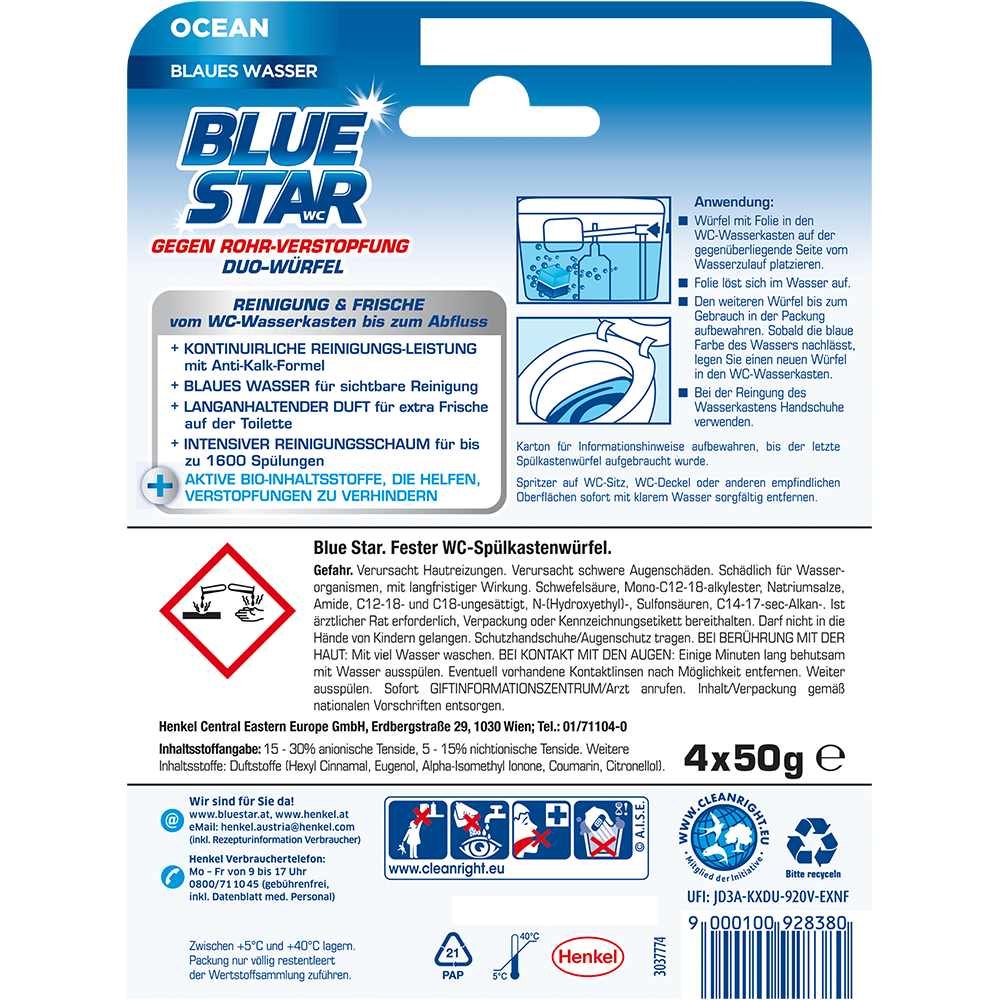 Bild: Blue Star Spülkasten-Würfel 