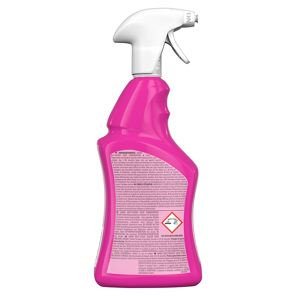 Bild: Vanish OxiAction Vorwasch Spray 