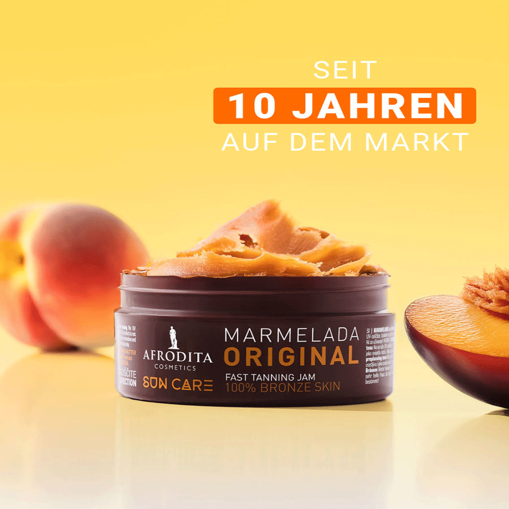 Bild: AFRODITA Cosmetics Suncare Bräunungs Marmelade 