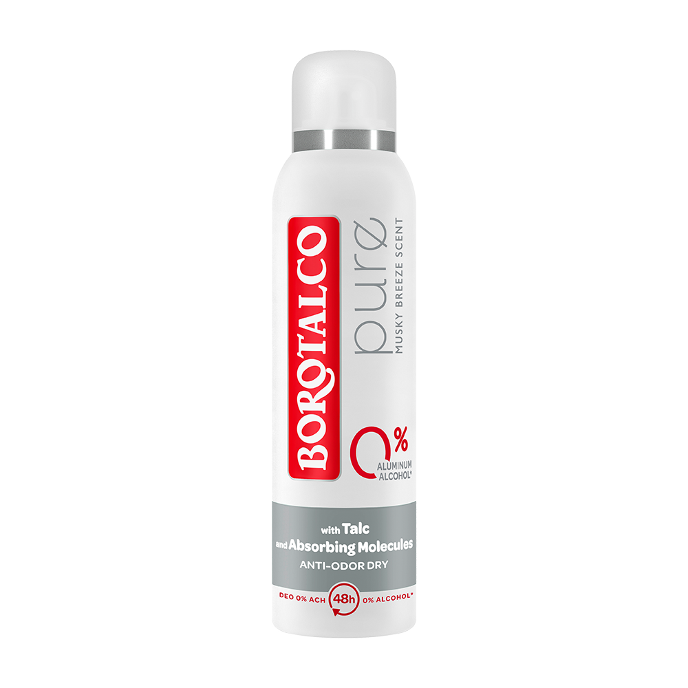 Bild: BOROTALCO Pure Deospray Musky Breeze Scent 
