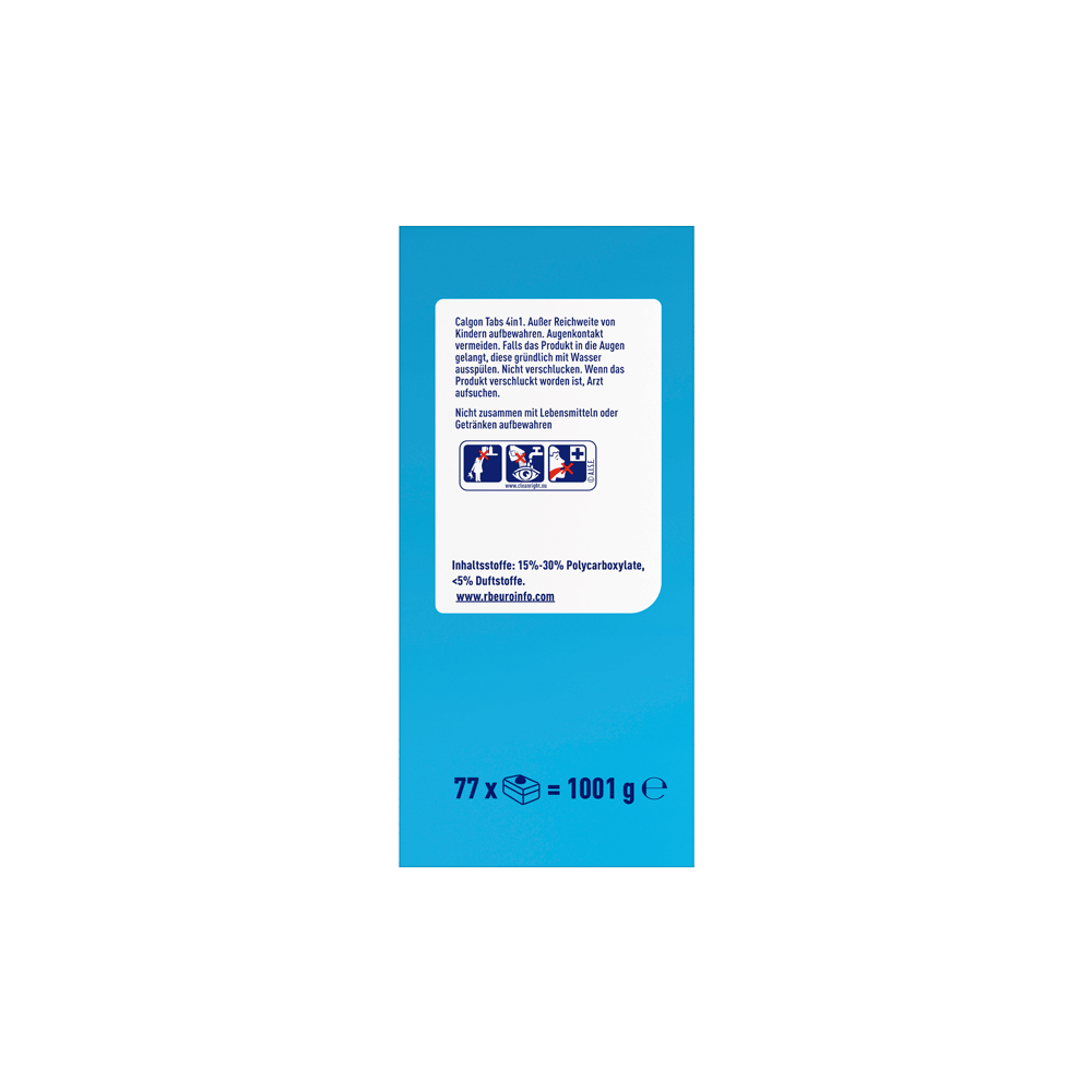 Bild: Calgon 4In1 Tabs 