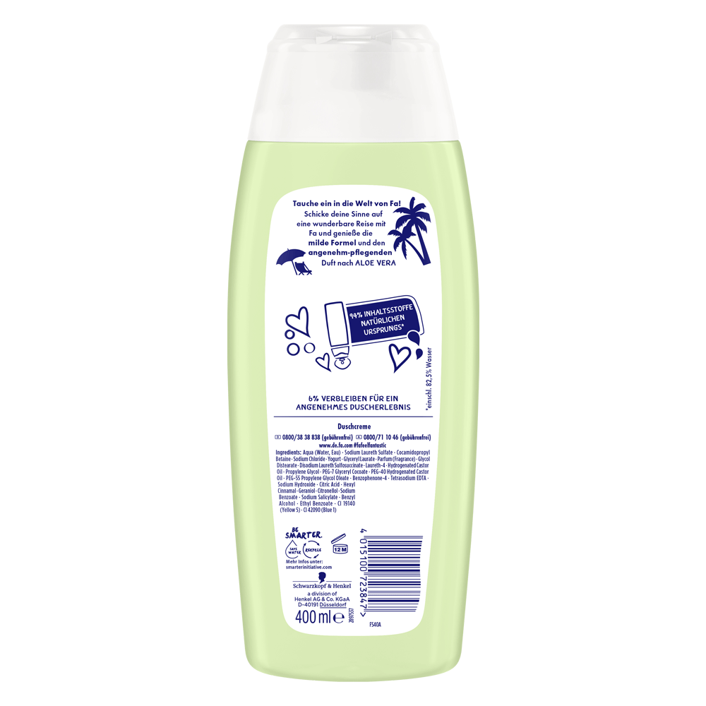 Bild: Fa Duschcreme Aloe Vera Yoghurt 
