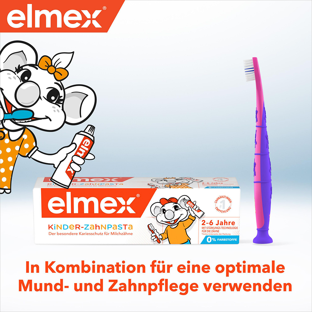 Bild: elmex Kinder Zahnbürste 2-6 Jahre 