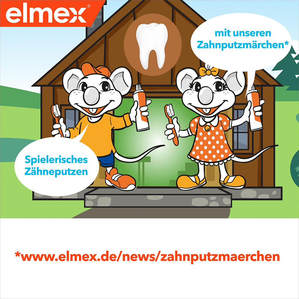 Bild: elmex Kinder Zahnbürste 2-6 Jahre 