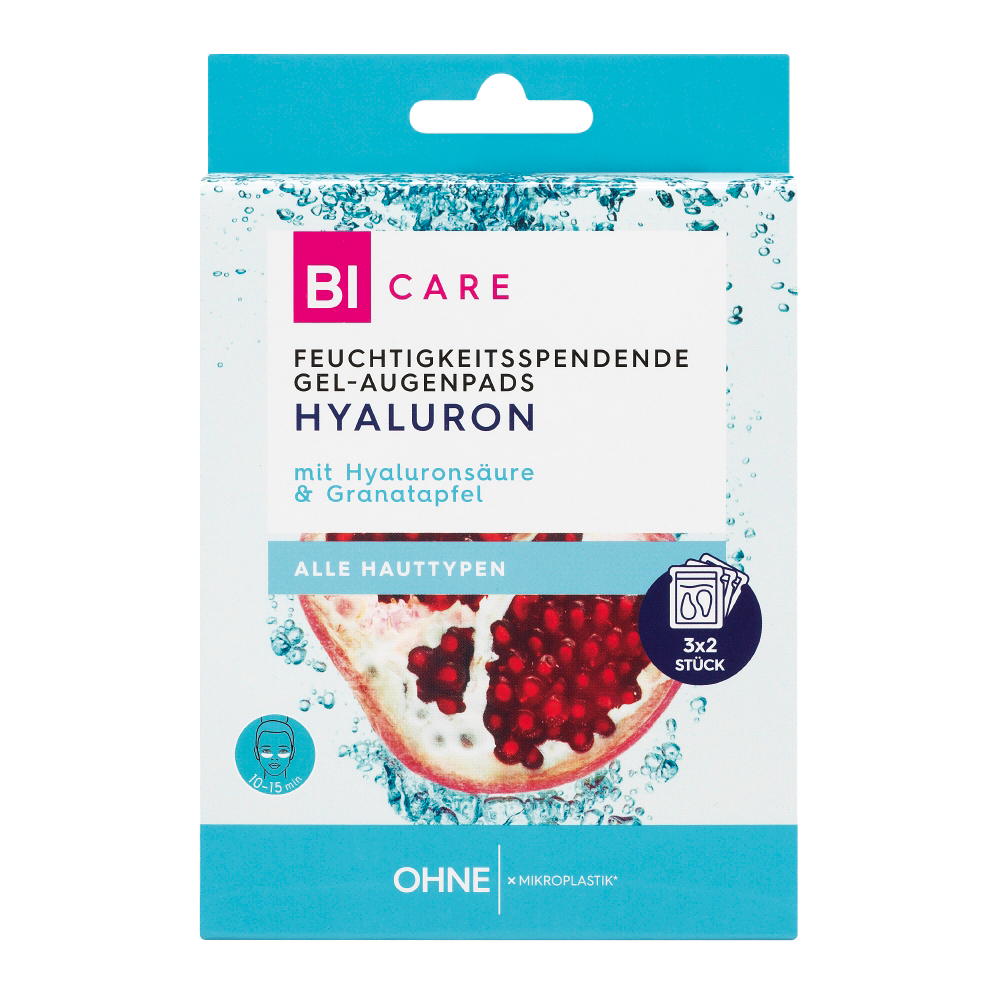 Bild: BI CARE Gel Augenpads Hyaluron