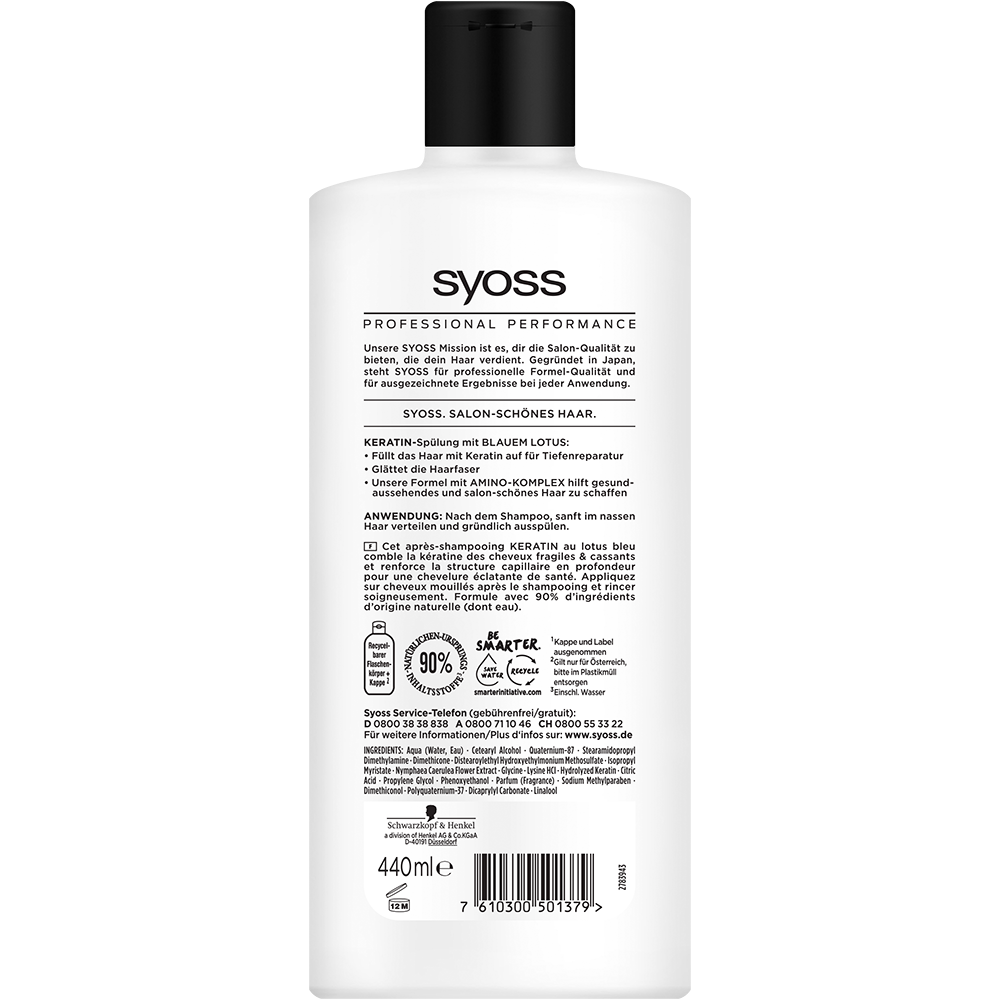 Bild: syoss Spülung Keratin 