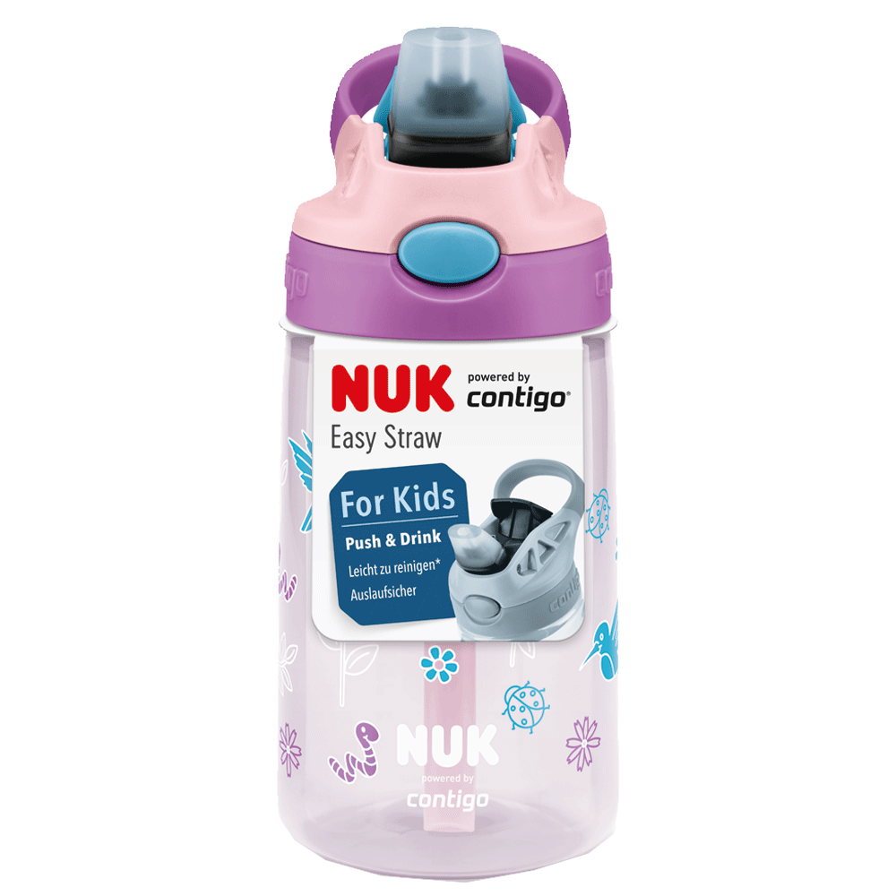 Bild: NUK Easy Straw Trinkflasche 