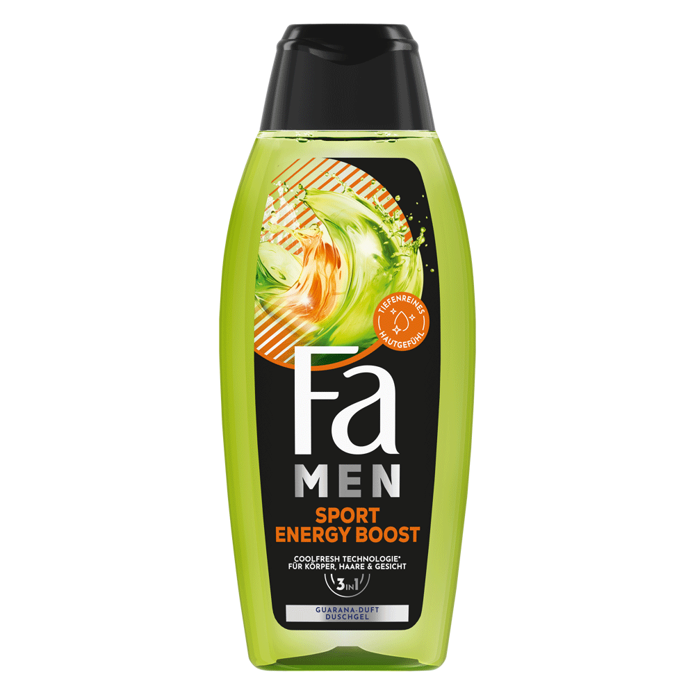 Bild: Fa MEN Duschgel Sport Energy Boost 