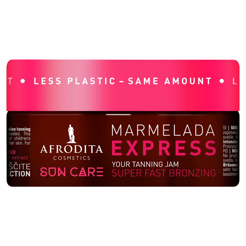 Bild: AFRODITA Cosmetics Sun Care Bräunungs Marmelade Express 