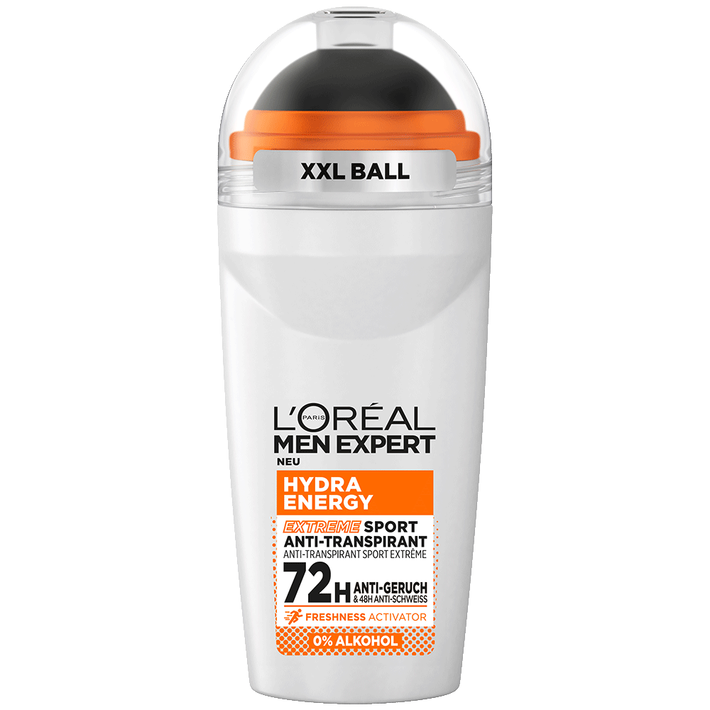 Bild: L'ORÉAL PARIS MEN EXPERT Hydra Energy Extreme Sport Anti-Transpirant Deo Roll On 