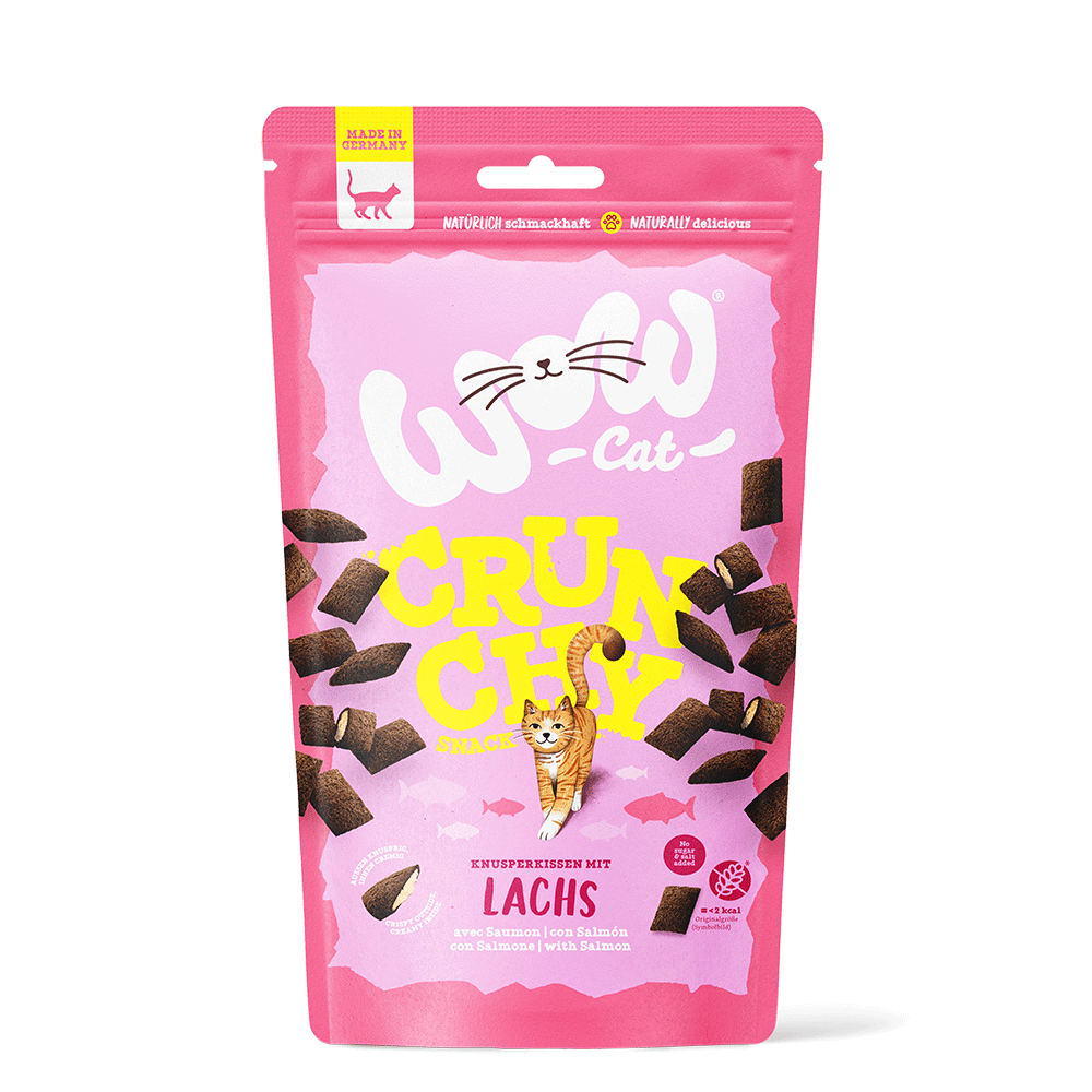 Bild: WOW Cat Crunchy Snack Lachs