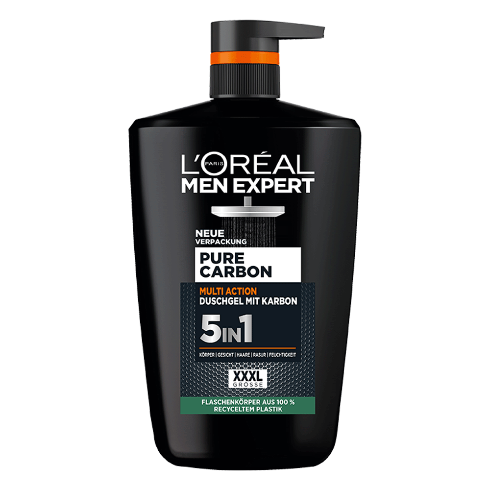 Bild: L'ORÉAL PARIS MEN EXPERT Pure Carbon Multi Action Duschgel 