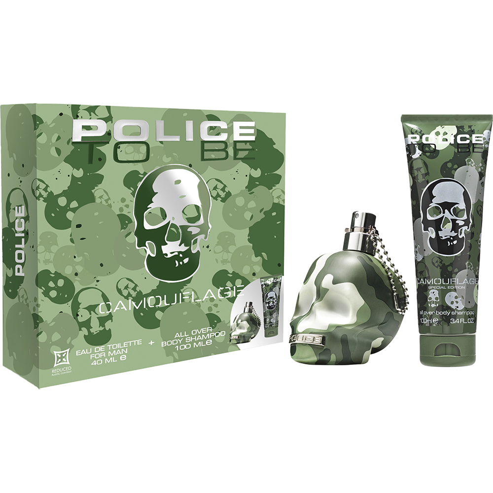 Bild: Police To Be Camouflage Geschenkset 
