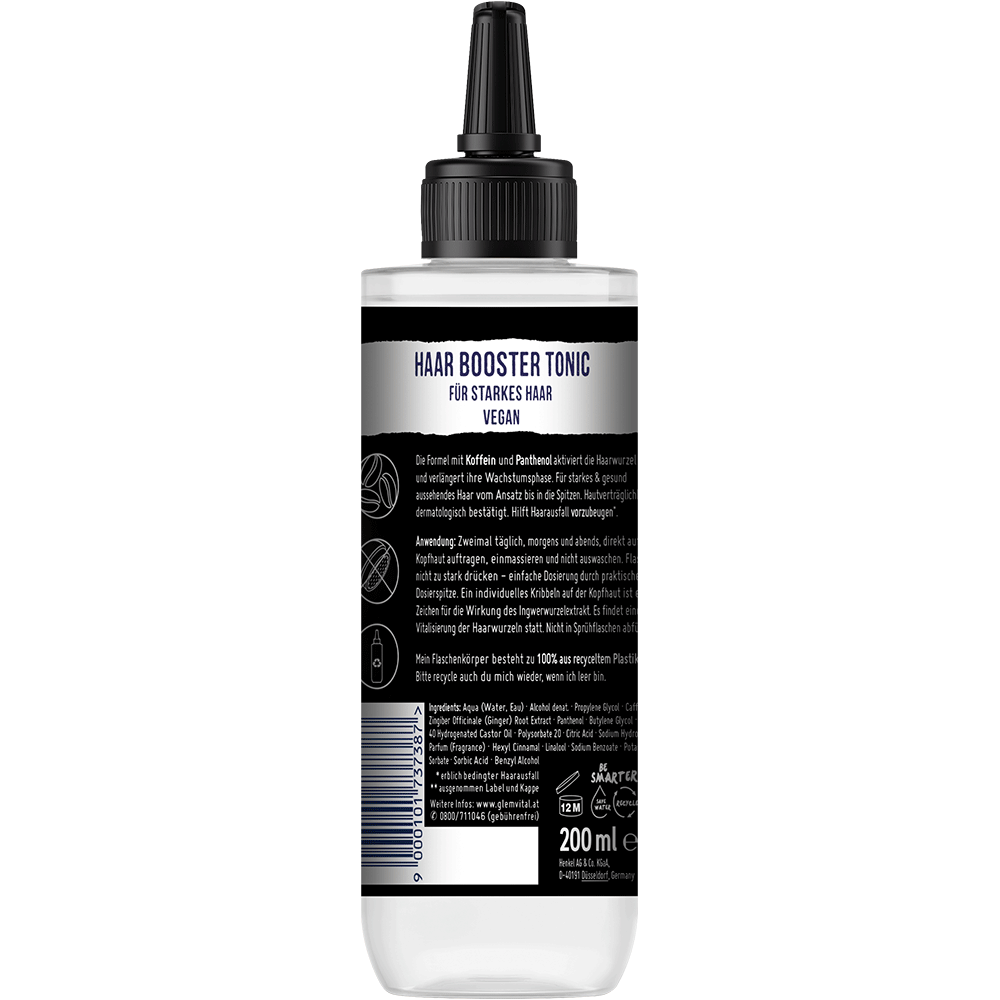 Bild: GlemVital Men Koffein Haar Booster Tonic 