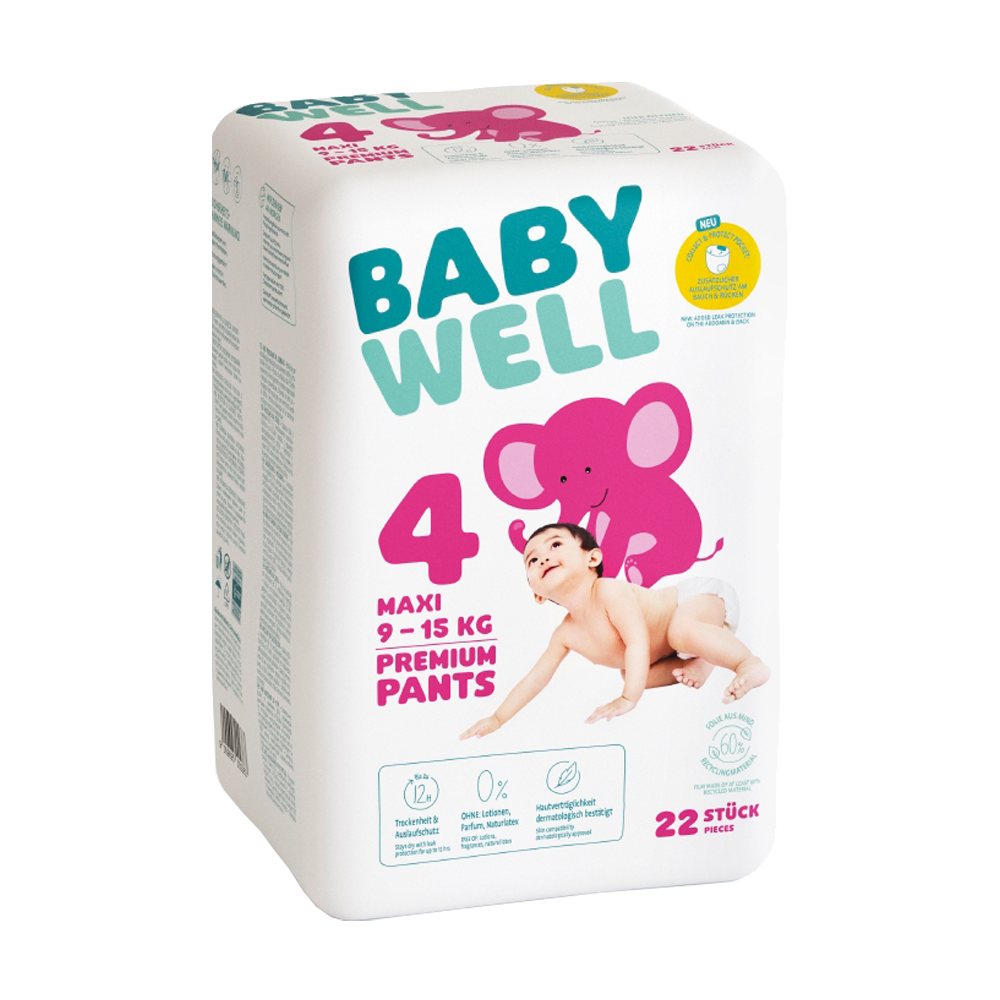 Bild: BABYWELL Premium Pants Größe 4, 9-15 kg 
