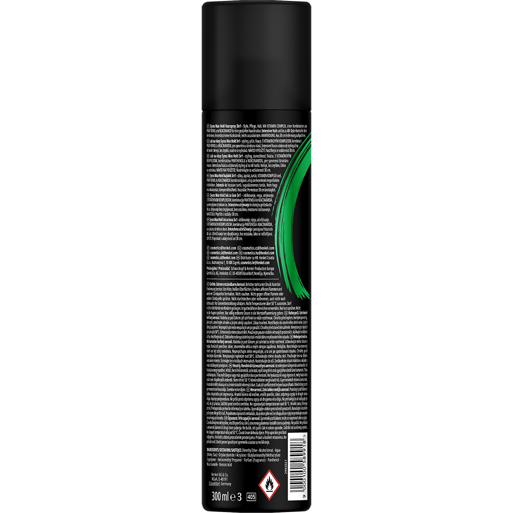 Bild: syoss Haarspray Max Hold 