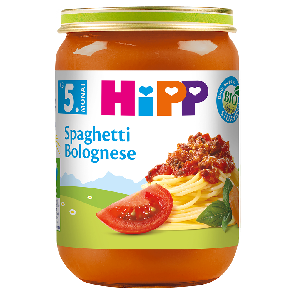 Bild: HiPP Spaghetti Bolognese 