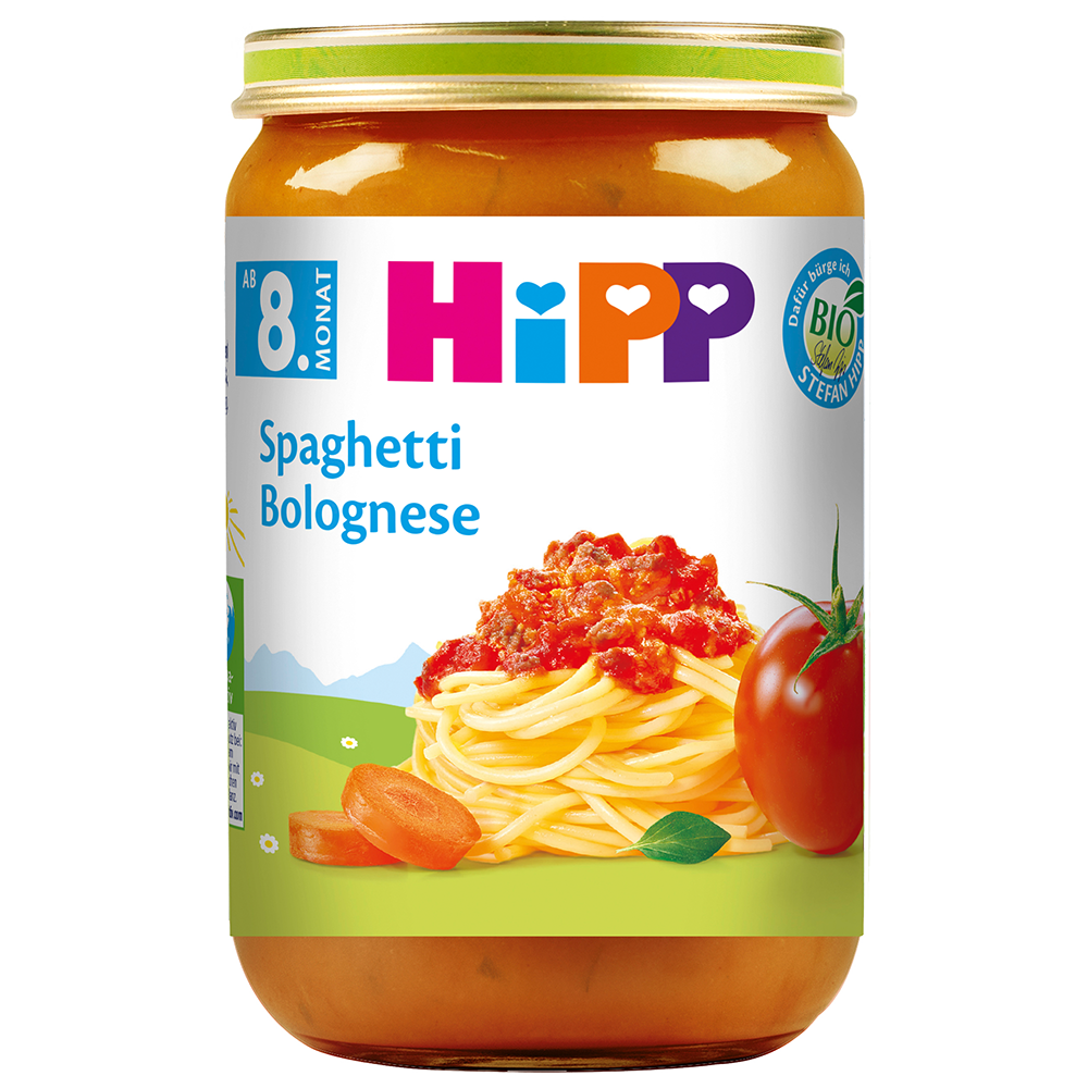 Bild: HiPP Spaghetti Bolognese 