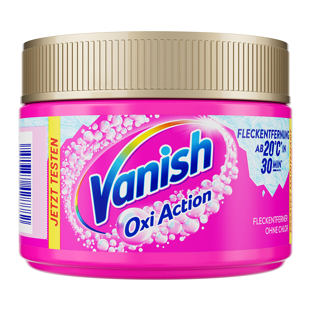 Bild: Vanish OxiAction Fleckenentferner Wäsche Booster Pulver Ohne Chlor 