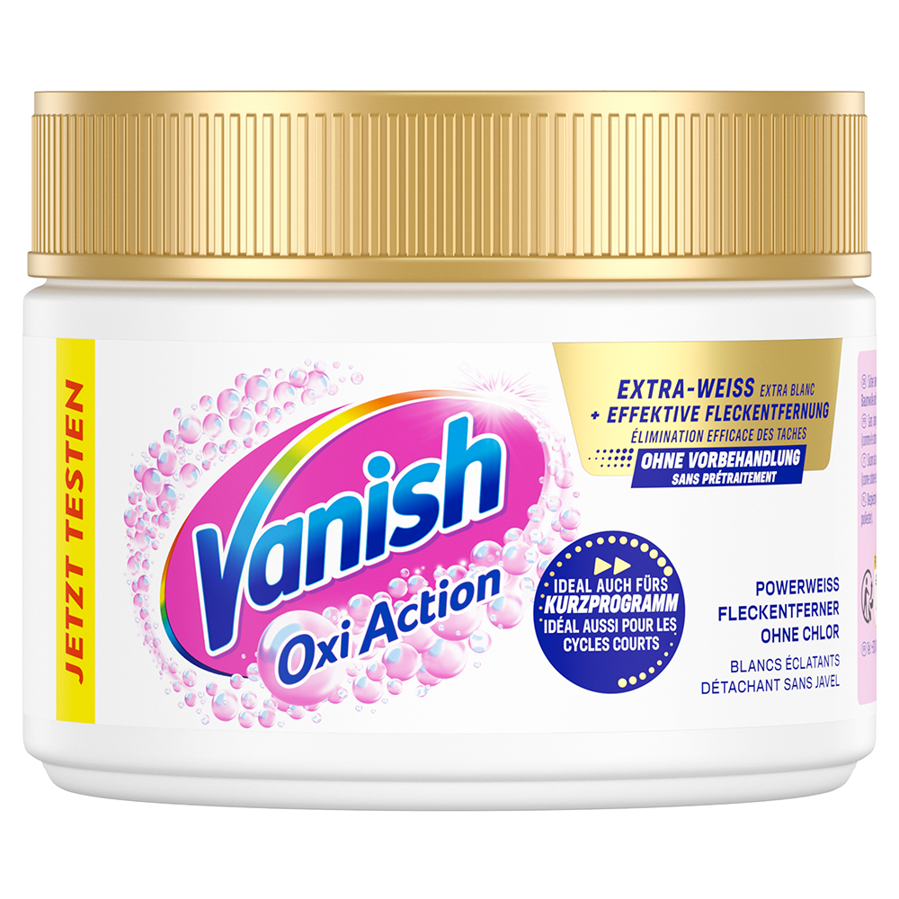 Bild: Vanish OxiAction OxiAction Powerweiss Pulver 