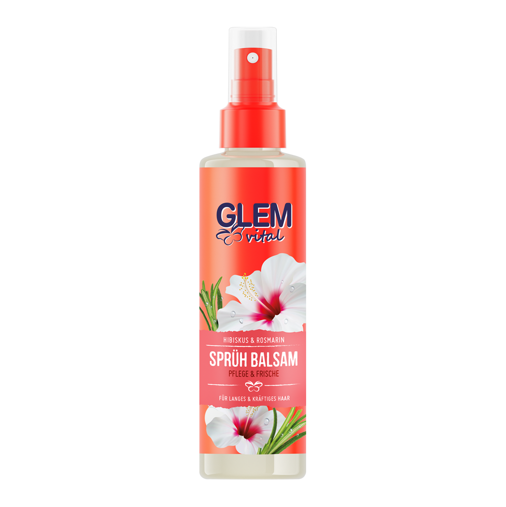 Bild: GlemVital Sprüh Balsam Hibiskus & Rosmarin